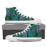 [KINIART BELLA POM GALAXY HIGH-TOP SNEAKERS] - Blessed Shop