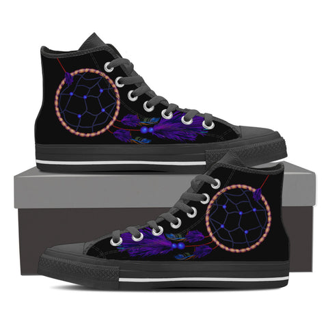 [KINIART BELLA POM GALAXY HIGH-TOP SNEAKERS] - Blessed Shop