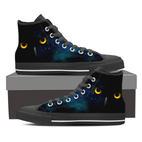 [KINIART BELLA POM GALAXY HIGH-TOP SNEAKERS] - Blessed Shop