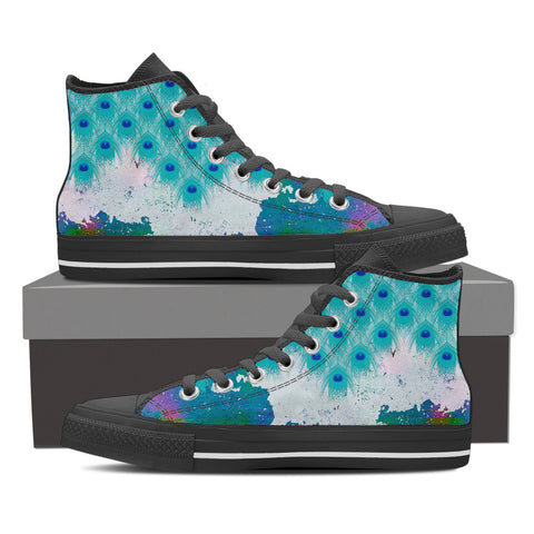 [KINIART BELLA POM GALAXY HIGH-TOP SNEAKERS] - Blessed Shop