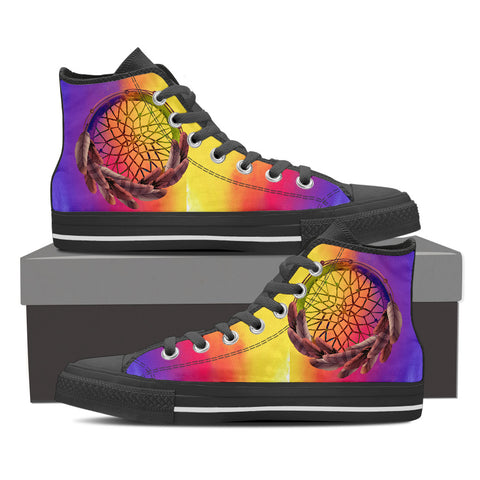 [KINIART BELLA POM GALAXY HIGH-TOP SNEAKERS] - Blessed Shop