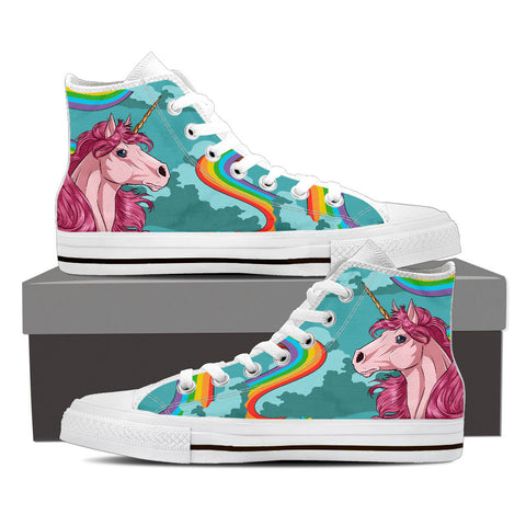 [KINIART BELLA POM GALAXY HIGH-TOP SNEAKERS] - Blessed Shop