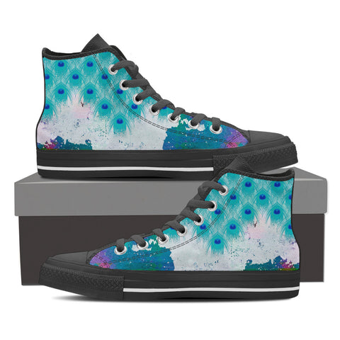 [KINIART BELLA POM GALAXY HIGH-TOP SNEAKERS] - Blessed Shop