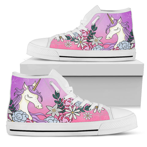 [KINIART BELLA POM GALAXY HIGH-TOP SNEAKERS] - Blessed Shop