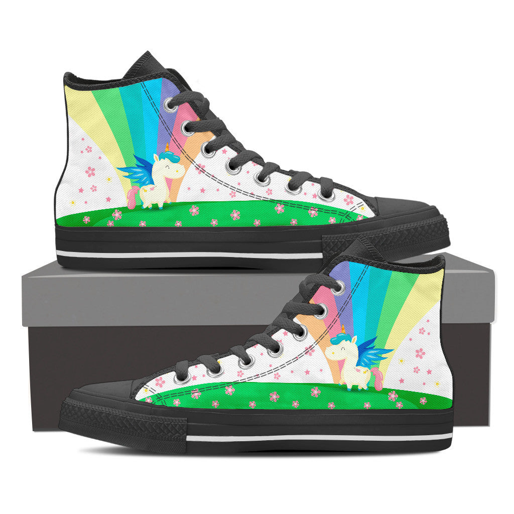 [KINIART BELLA POM GALAXY HIGH-TOP SNEAKERS] - Blessed Shop
