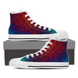 [KINIART BELLA POM GALAXY HIGH-TOP SNEAKERS] - Blessed Shop