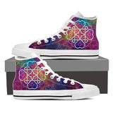 [KINIART BELLA POM GALAXY HIGH-TOP SNEAKERS] - Blessed Shop